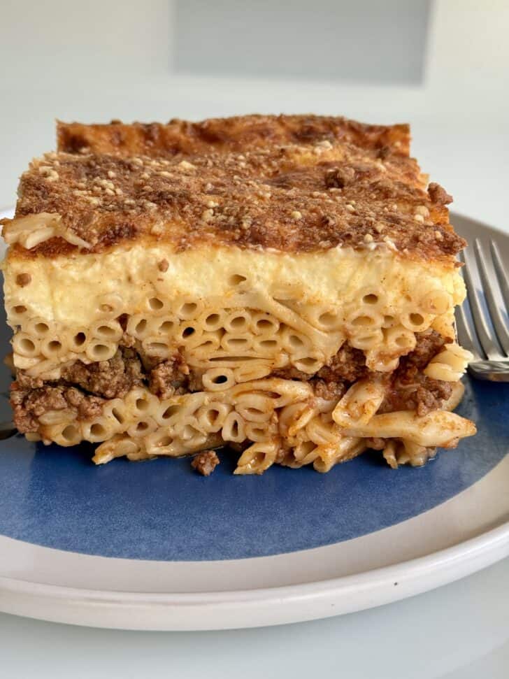 pastitsio greek lasagna