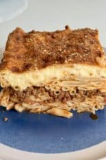 pastitsio greek lasagna