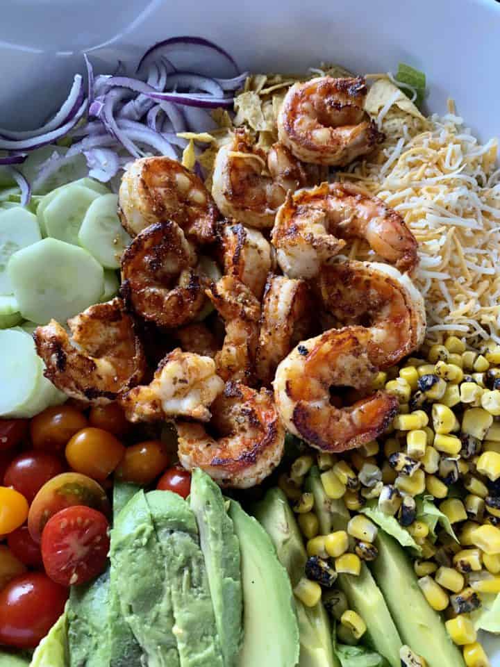 southwest shrimp salad