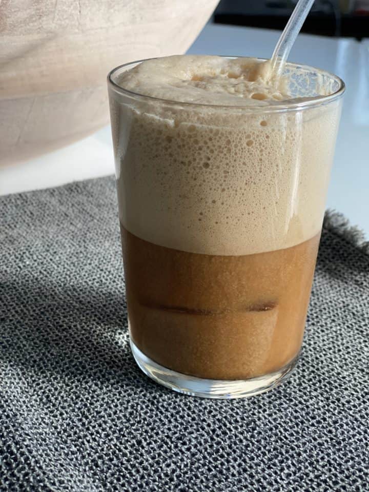 frappe greek ice coffee