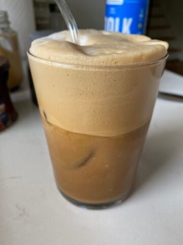 frappe greek ice coffee