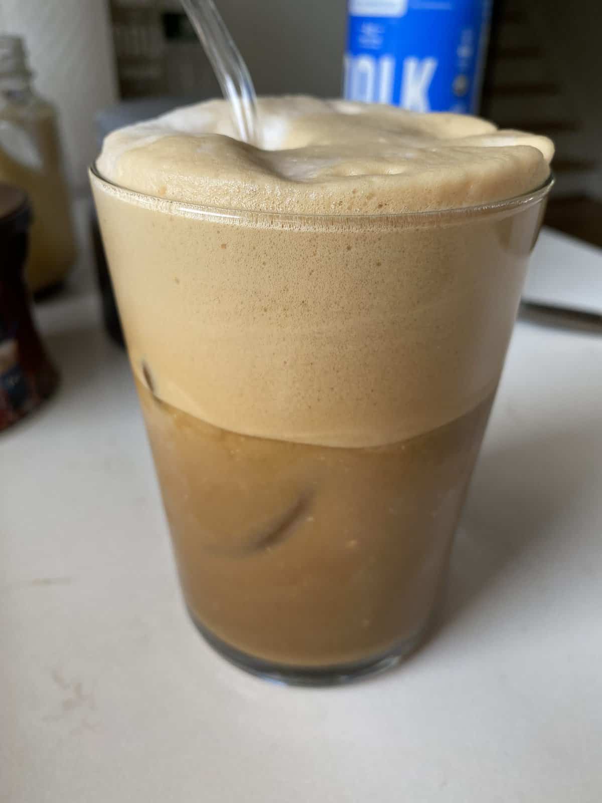 How to Make Cold Coffee, Iced Nescafe Frappe