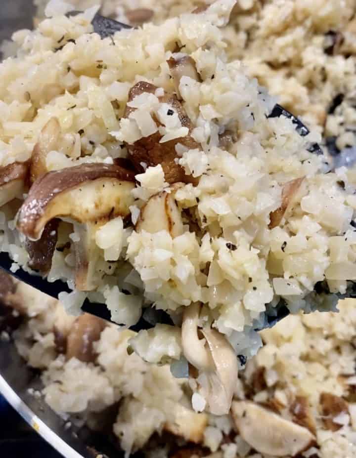 One-Pan Mushroom Cauliflower “Risotto” Recipe