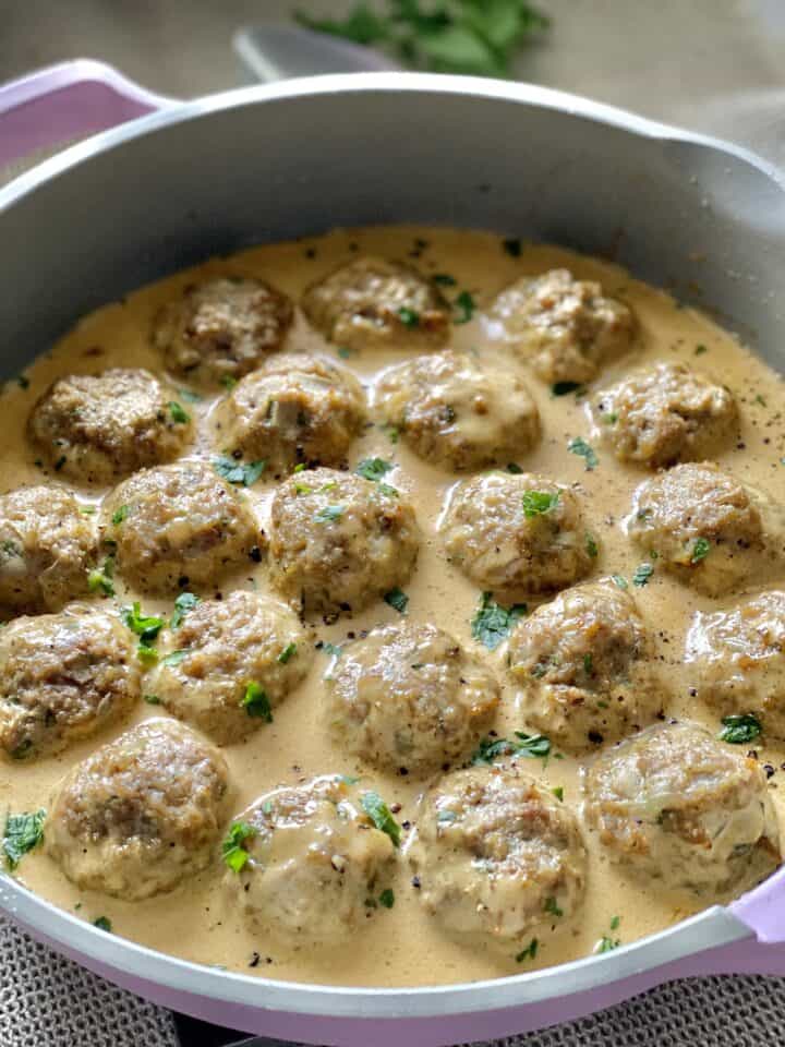 Perfect Swedish Meatballs - Hungry Happens