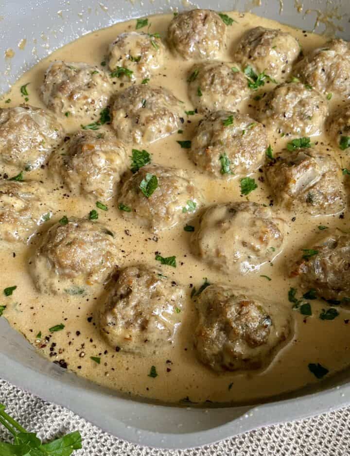 Swedish Meatballs - The Salty Marshmallow