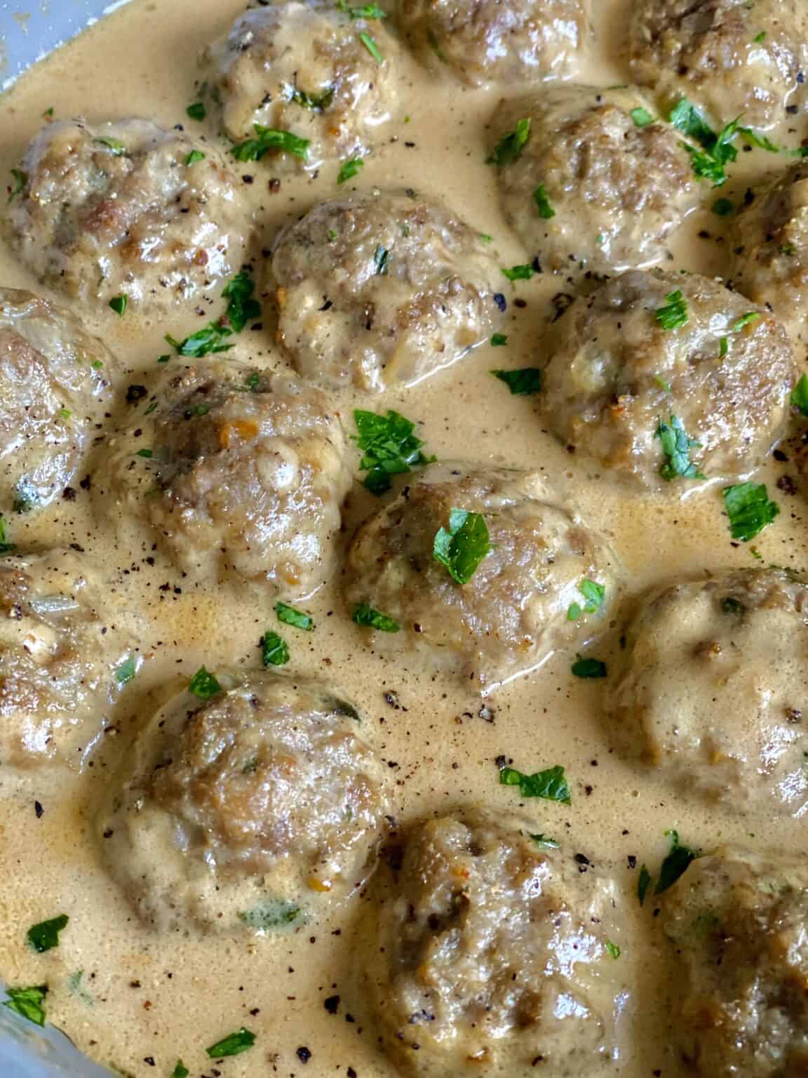 Perfect Swedish Meatballs Hungry Happens