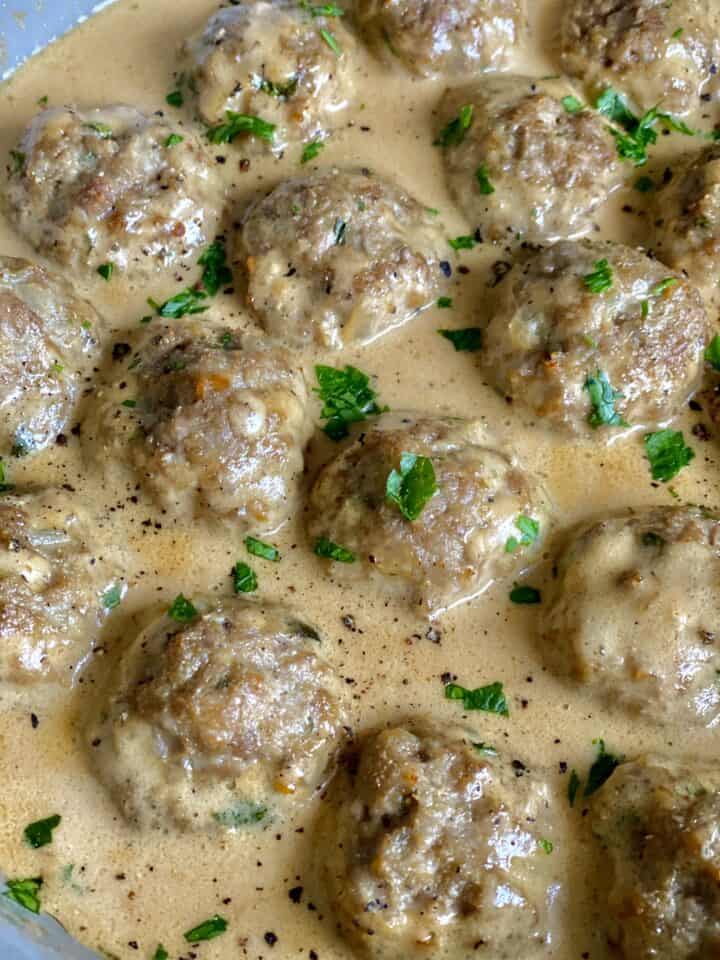 Perfect Swedish Meatballs - Hungry Happens