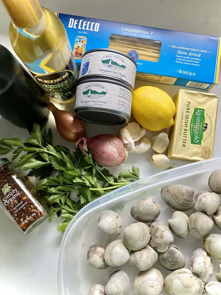 linguine clam sauce ingredients