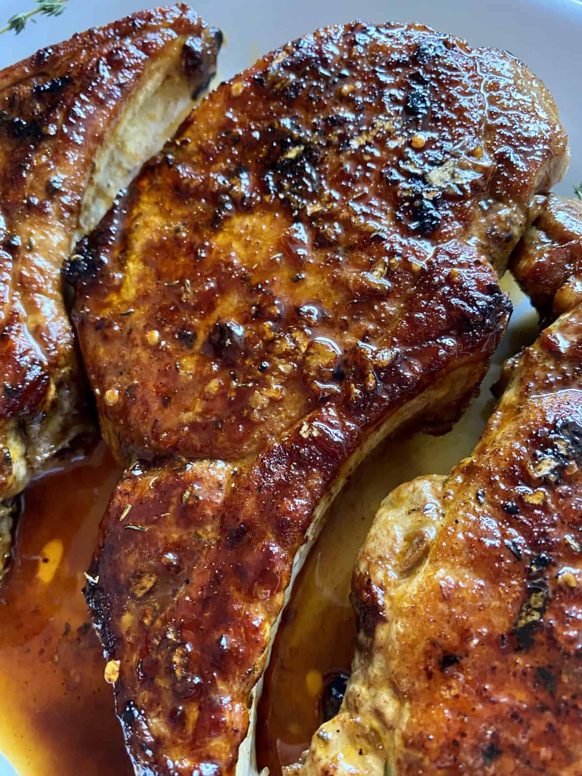 Brown Sugar Garlic Pork Chops - Hungry Happens