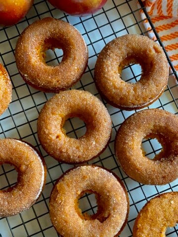 flourless apple cider donuts