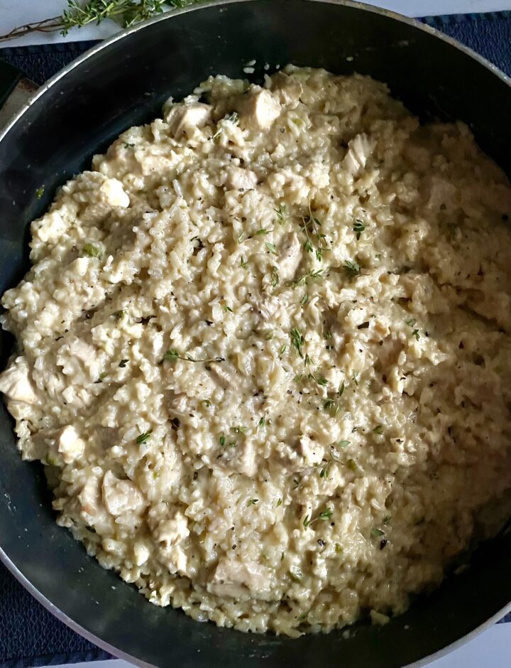 one pan creamy chicken and rice