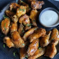 buffalo wings platter