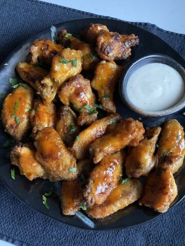 buffalo wings platter