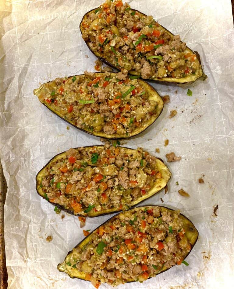 Stuffed Eggplant Hungry Happens   JPEG Image 131 768x951 