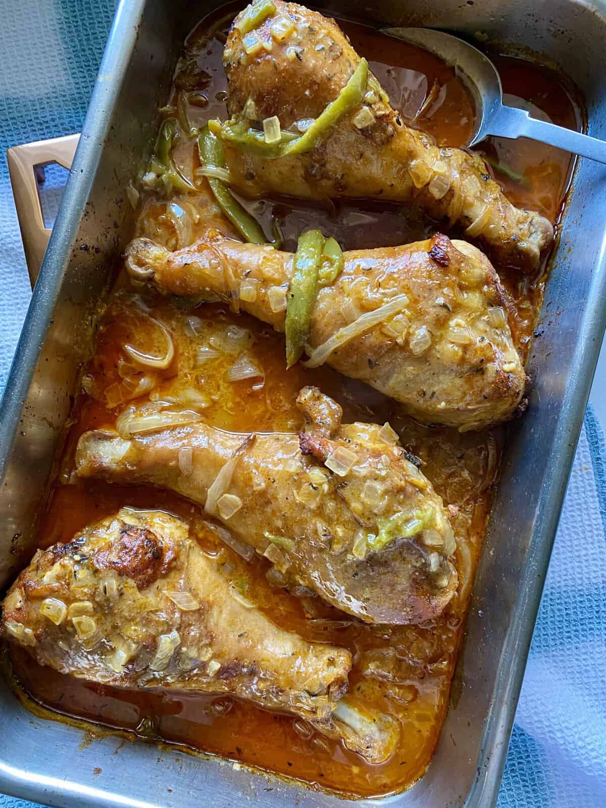 Roasted Turkey Legs with Gravy - Hungry Happens