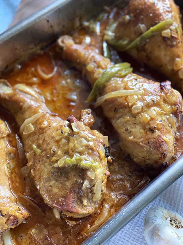 Roasted Turkey Legs with Gravy - Hungry Happens