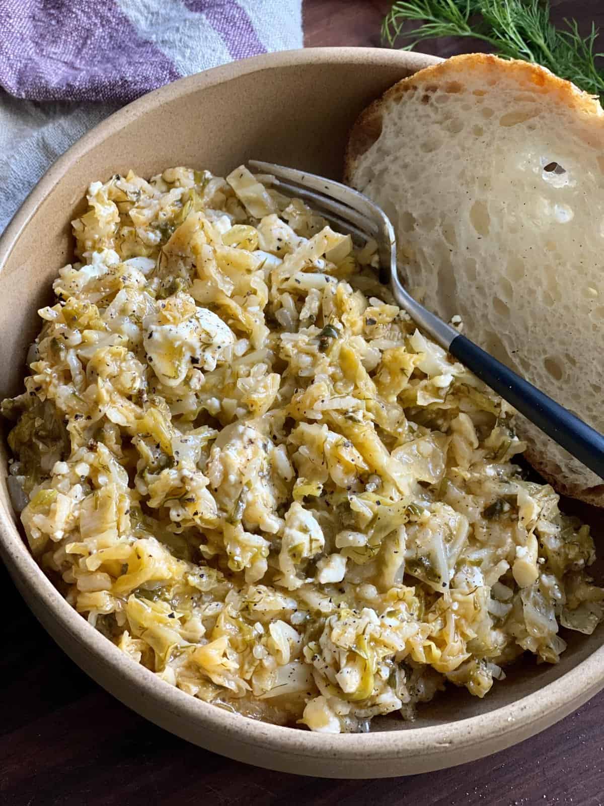 Greek Cabbage Rice (Maporizo) Hungry Happens
