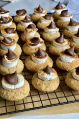 s'mores blossom cookies in cooling rack