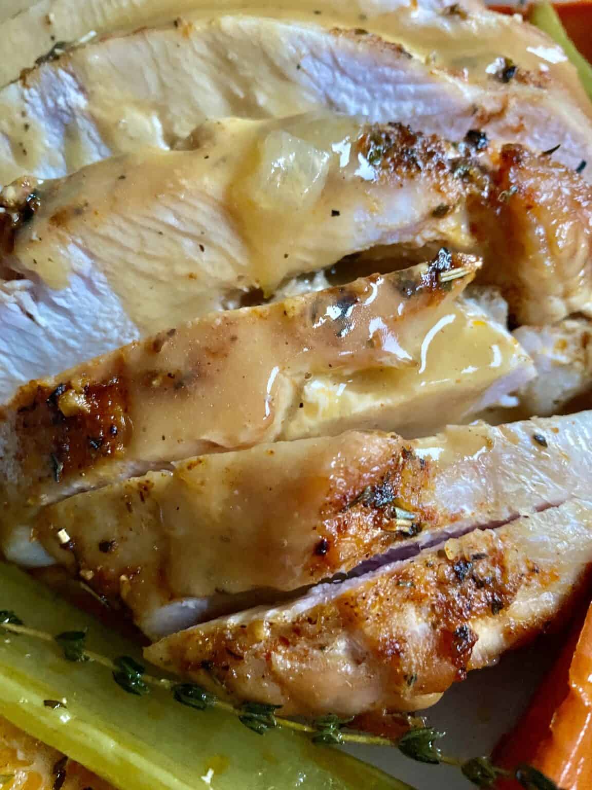 Easy Roasted Turkey Breast - Hungry Happens