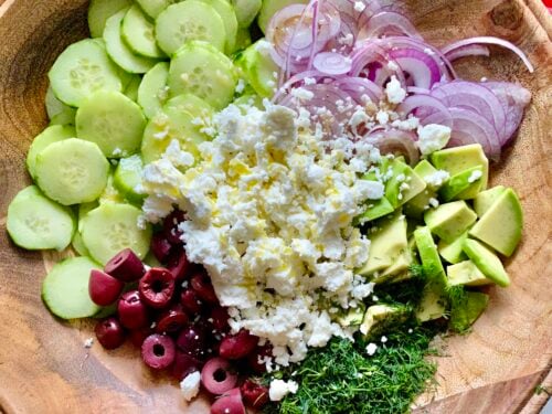 Chopped Salad With Avocado And Feta · Seasonal Cravings