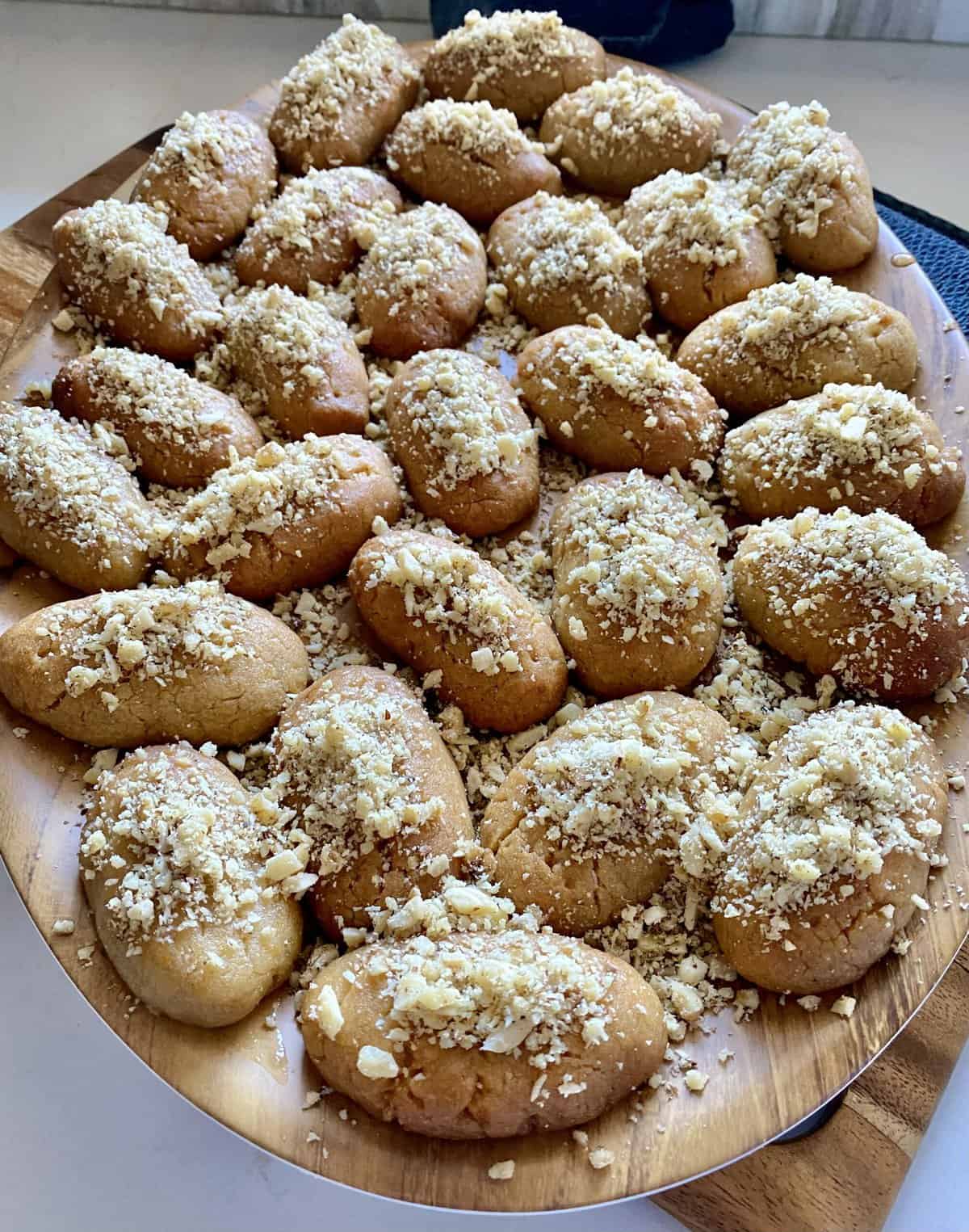Melomakarona (Greek Honey Cookies) - Hungry Happens