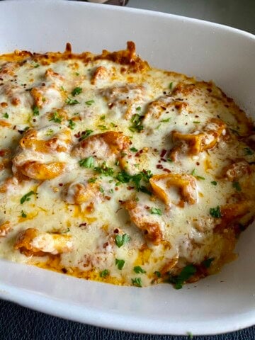 baked tortellini alla vodka