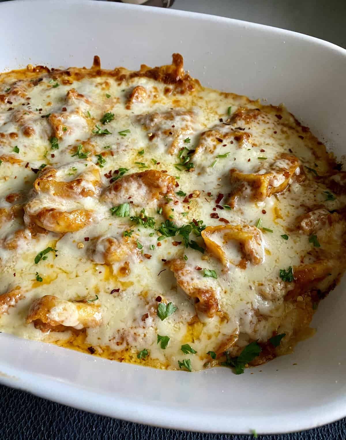 baked tortellini alla vodka