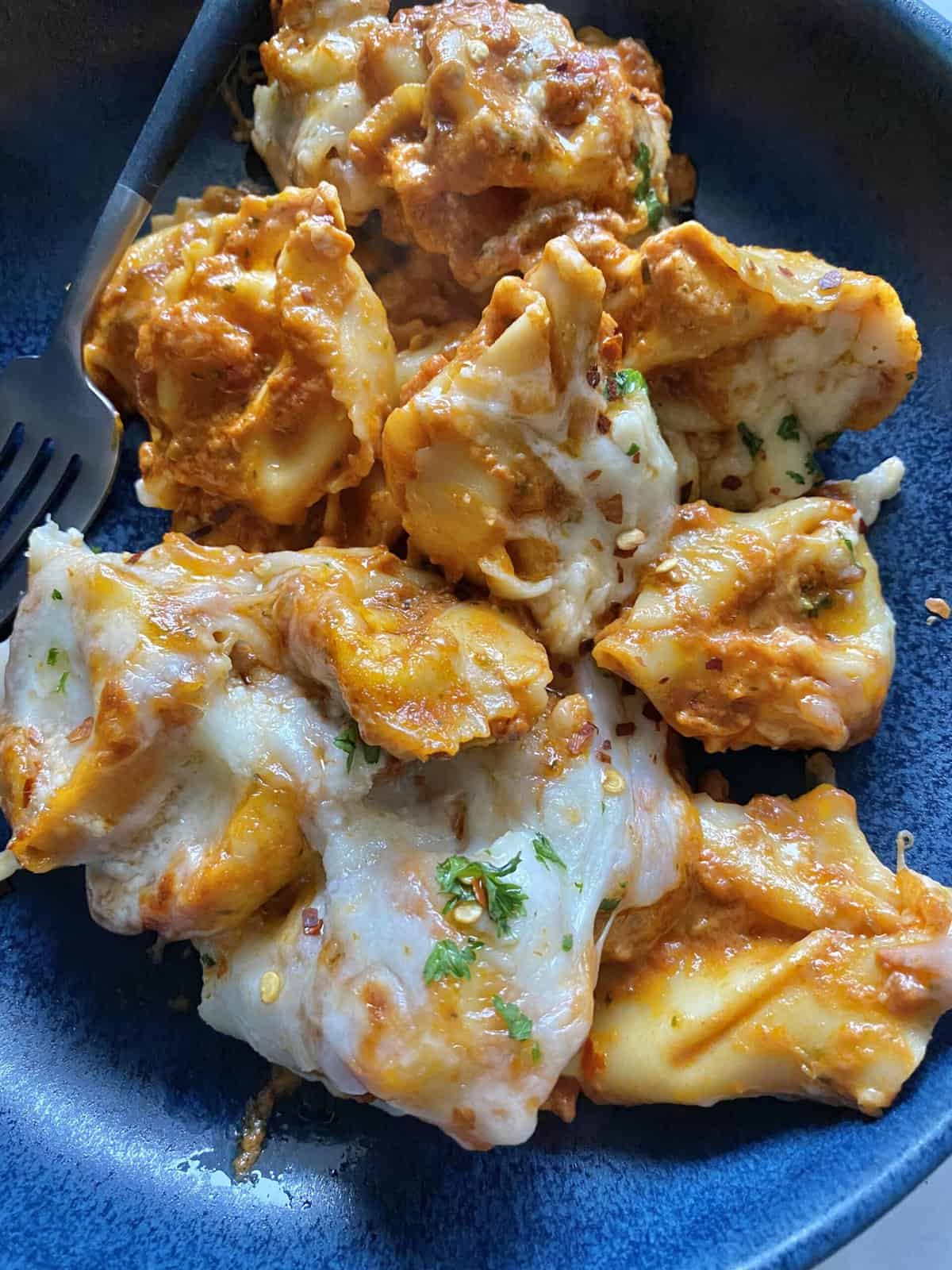 Tortellini Alla Vodka Bake Hungry Happens