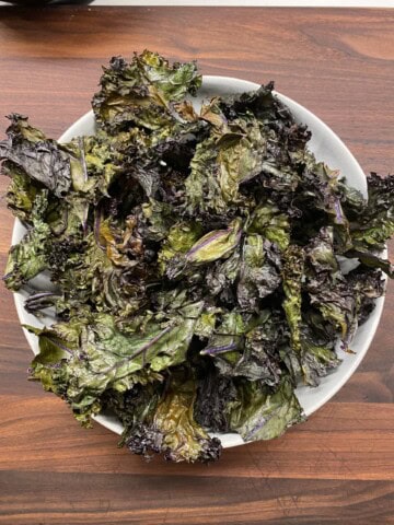 crispy kale chips
