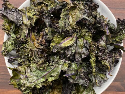Crispy Baked Kale Chips {Base Recipe!} - FeelGoodFoodie