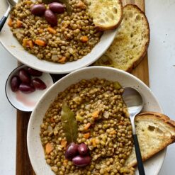 greek lentil soup bowls fakes