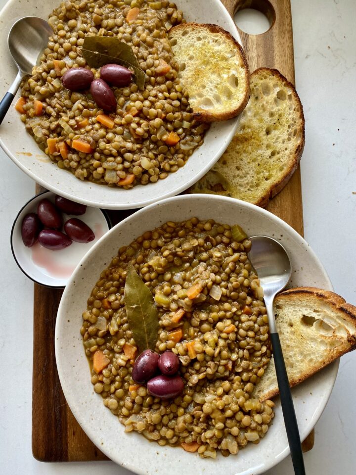 greek lentil soup bowls fakes
