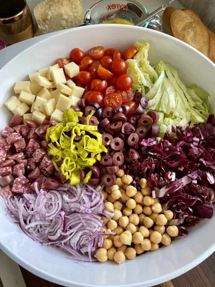 Chopped Deli Salad — The Hungry Hooker