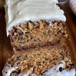 carrot cake loaf