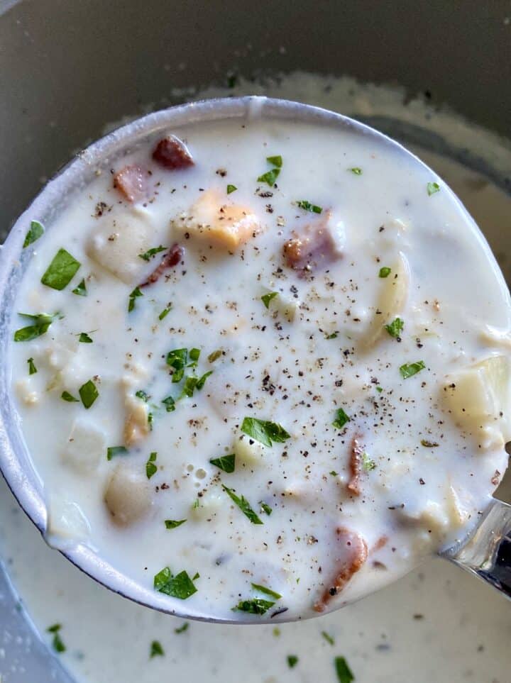 easy clam chowder