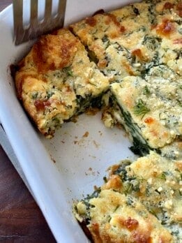 spinach feta brownies