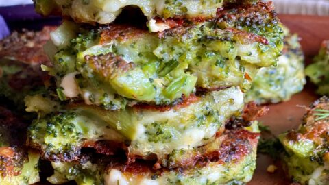 broccoli feta fritters