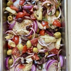 roasted greek chicken salad