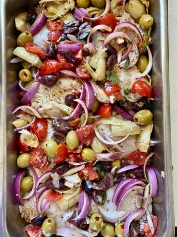 roasted greek chicken salad