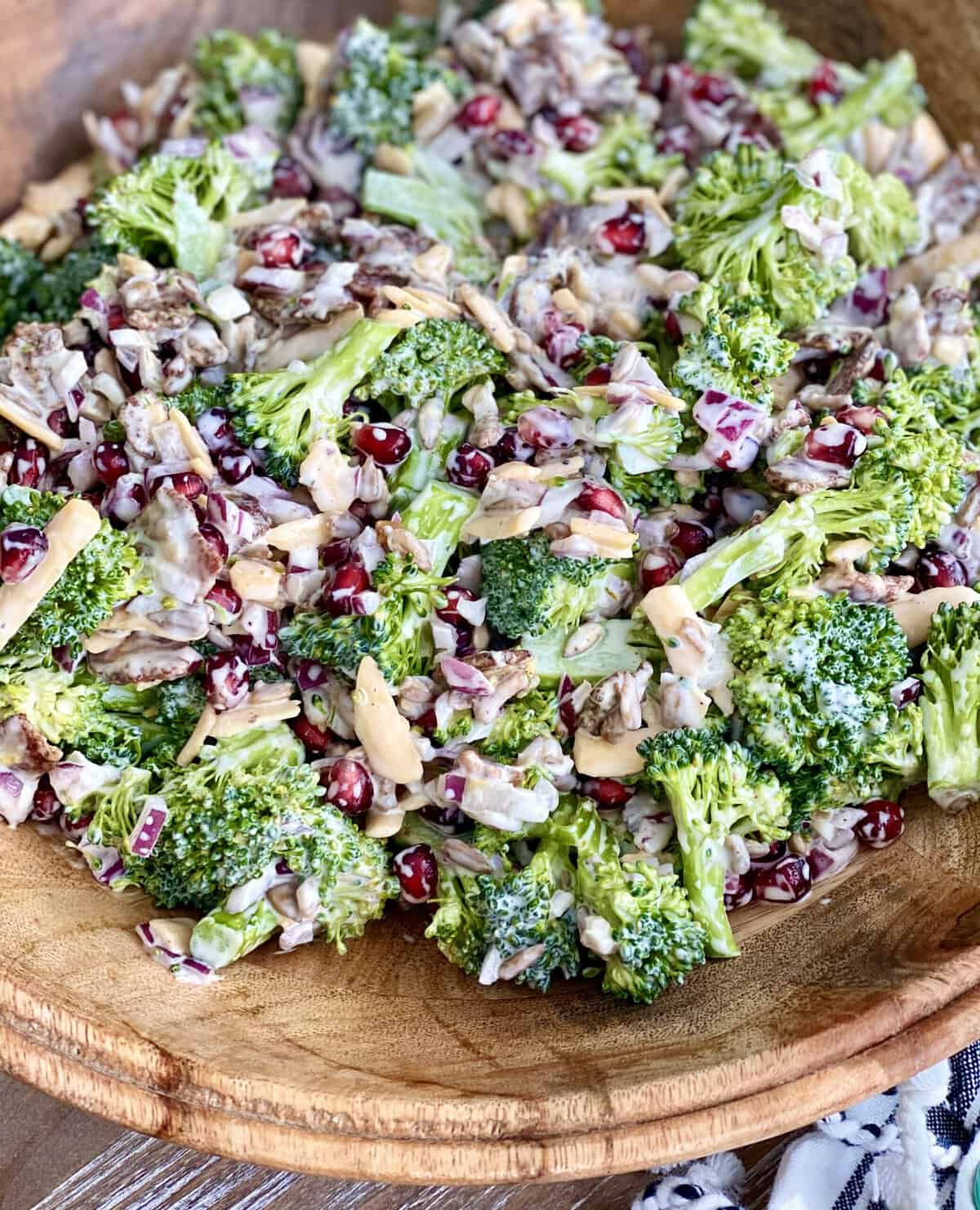 broccoli salad with sour cream and mayo dressing Amish Broccoli Salad Recipe
