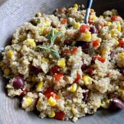 mediterranean quinoa salad