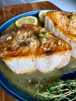 lemon butter swordfish