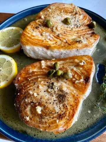 lemon butter swordfish
