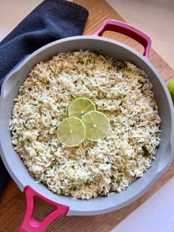 cilantro lime rice