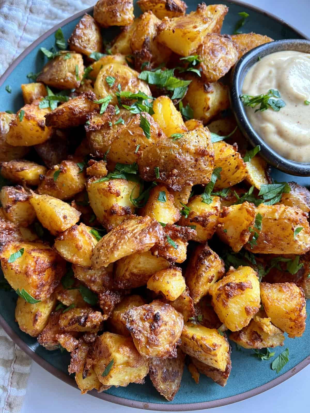 Crispy Air Fryer Potatoes - House of Nash Eats