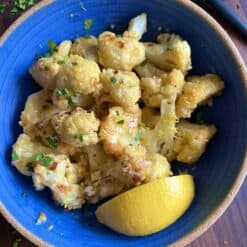 crunchy lemon cauliflower