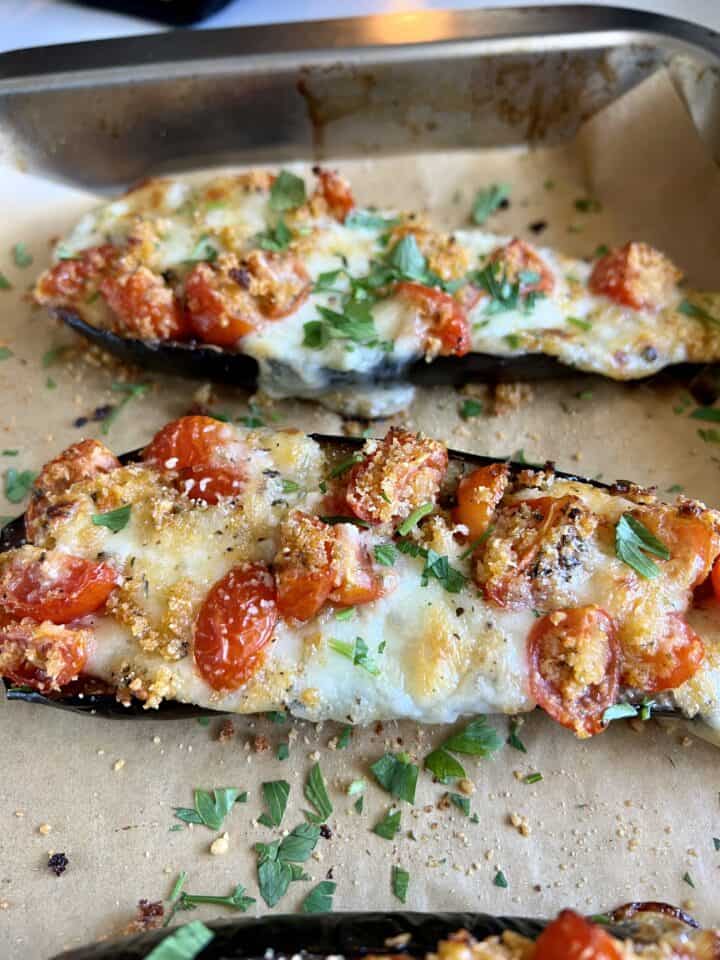 eggplant bruschetta