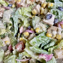 chicken bbq ranch salad