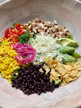 chicken bbq ranch salad