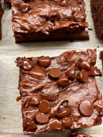 flourless pumpkin brownies